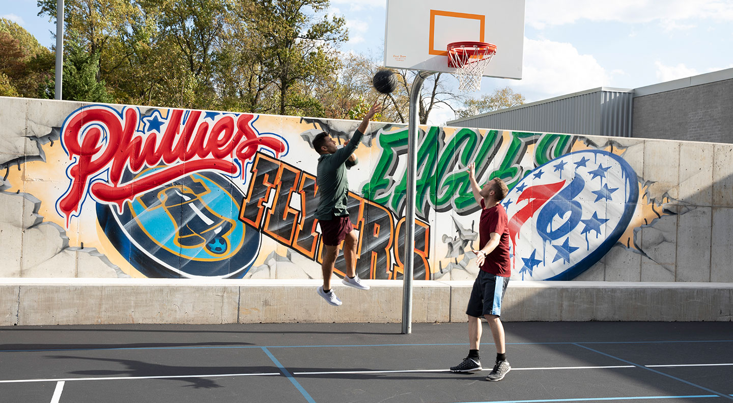 Our basketball court is just the beginning of Arborcrest’s outdoor offering.